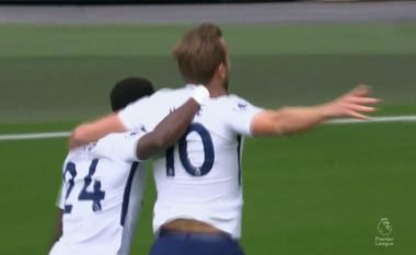 Kane kalon Tottenhamin në epërsi ndaj Liverpoolit me një gol të bukur (Video)