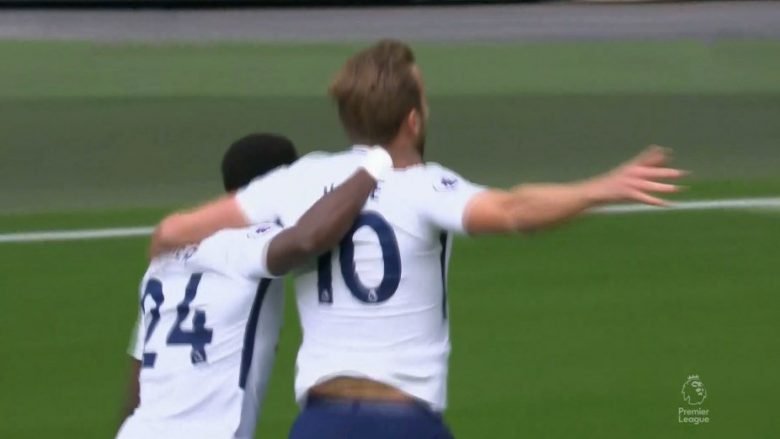 Kane kalon Tottenhamin në epërsi ndaj Liverpoolit me një gol të bukur (Video)
