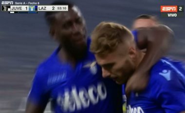 Lazio përmbys Juventusin për pesë minuta, shënon përsëri Immobile (Video)