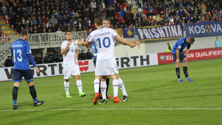 Islandë – Kosovë, formacionet zyrtare të ndeshjes së fundit kualifikuese
