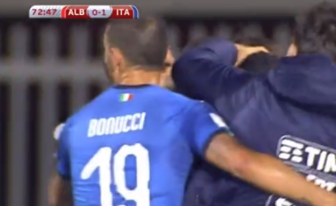 Italia befason Shqipërinë, shënon Candreva (Video)