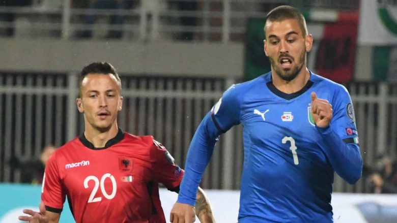Italia topin, Shqipëria rastet – statistikat e pjesës së parë (Foto/Video)