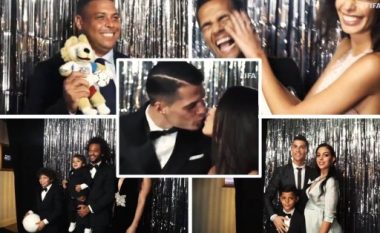 Ajo që nuk u pa në ceremoninë e ‘The Best’: Xhaka puthë të dashurën, Ronaldo pozon me ariun pelush, Alves i disponuar (Video)