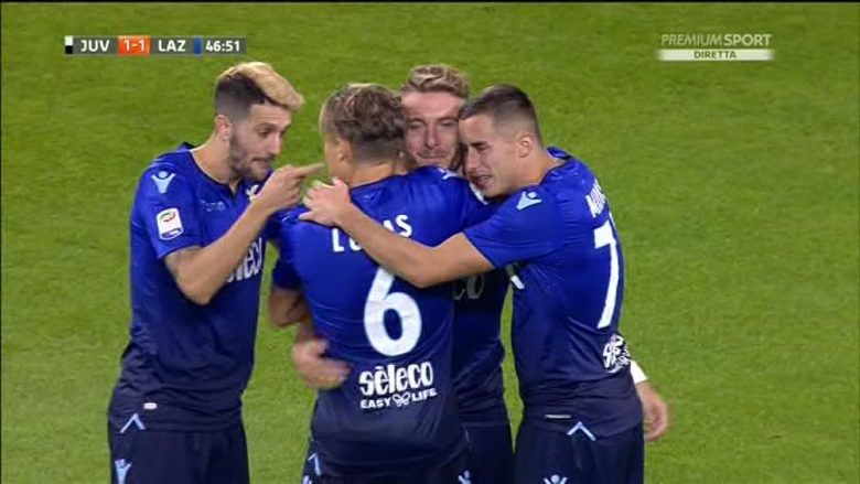 Lazio barazon ndaj Juventusit me golin e Immobiles (Video)