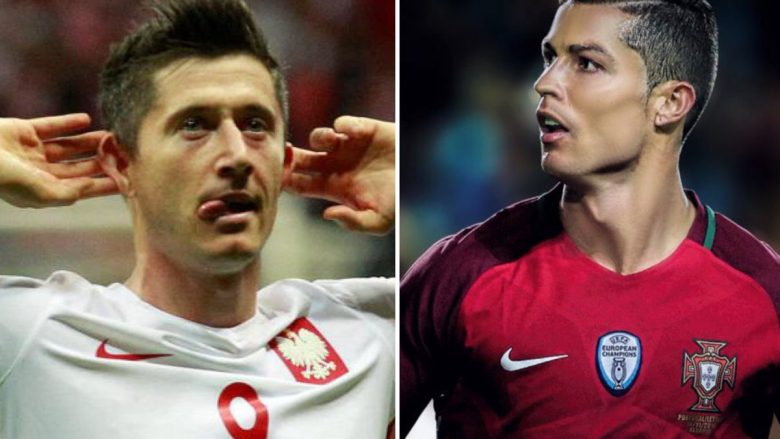 Ronaldo dhe Lewandowski shkruajnë historinë në kualifikime (Foto)