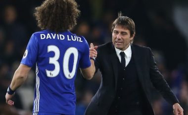 David Luiz shan në italisht Conten, momenti bën xhiron e internetit (Video)