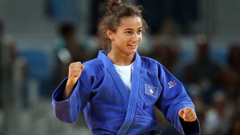 Majlinda Kelmendi triumfon ndaj portugezes Ramos, i sjell medaljen e bronztë Kosovës