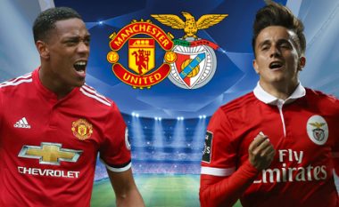 Man Utd-Benfica: Formacionet e mundshme, Lukaku-Martial në sulm