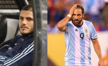 Higuain nuk ftohet nga Argjentina për takimin ndaj Rusisë, në listë është Icardi