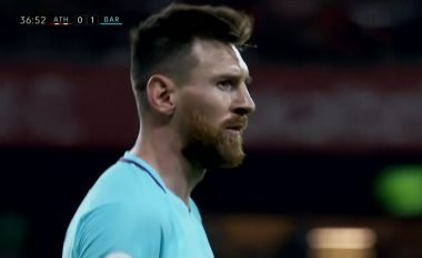 Messi kalon Barçën në epërsi ndaj Bilbaos pas një aksioni model (Video)