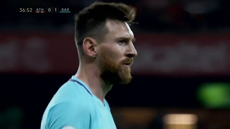 Messi kalon Barçën në epërsi ndaj Bilbaos pas një aksioni model (Video)