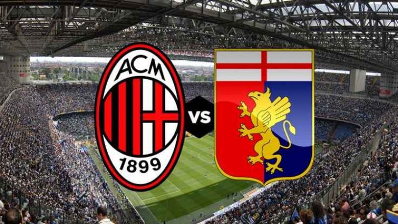 Milan – Genoa, formacionet zyrtare