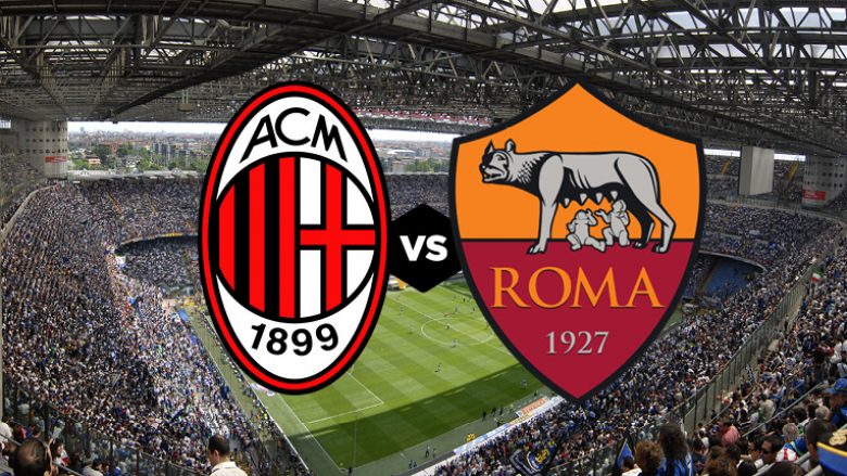 Milan – Roma, formacionet zyrtare (Foto)