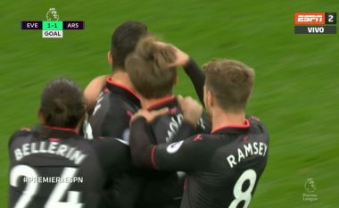 Arsenali barazon rezultatin me golin e Monrealit (Video)