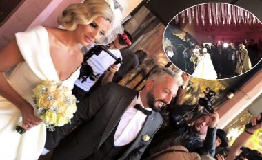 Labi me veshje kombëtare në dasmën e tij, luan vallen e Rugovës (Video)
