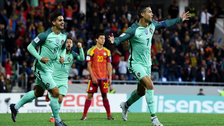 Portugalia fiton tri pikë të vështira ndaj Andorrës (Video)