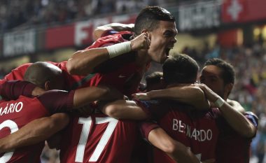 Notat e lojtarëve: Portugali 2-0 Zvicër, Shaqiri dhe Xhaka ndër më të mirët te skuadra e tyre (Foto)