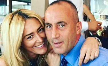 Festë në familjen Haradinaj: Anita feston 37 vjetorin e lindjes, Ramushi i jep puthjen pasionante (Foto)