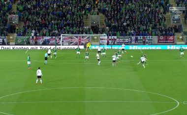 Rudy shënon supergol, Gjermania në epërsi ndaj Irlandës së Veriut (Video)
