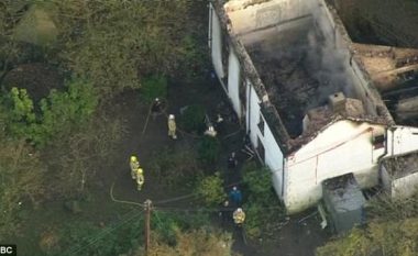 Horror në Uells: Shtëpia përfshihet nga zjarri, babai dhe katër fëmijët e tij gjejnë vdekjen (Foto/Video)
