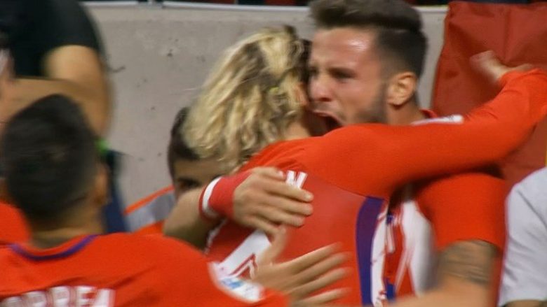 Saul Niguez me supergol kalon Atleticon në epërsi ndaj Barcelonës (Video)