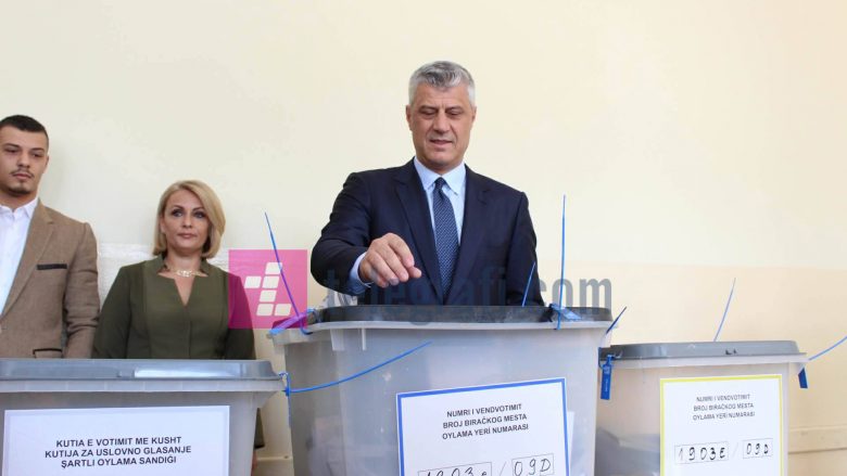 Thaçi tregon për kë do të shkojë vota e tij në balotazhin për Prishtinë