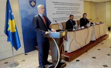 Thaçi: Jemi të përkushtuar për dialog me Serbinë