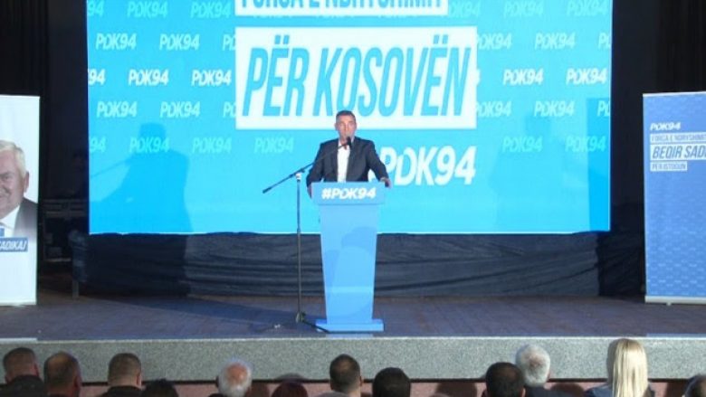 Veseli: Beqir Sadikaj ka platformën qeverisëse më të mirë për Istogun