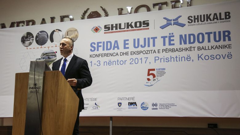 Haradinaj ofron përkrahje për sektorin e ujërave në Kosovë