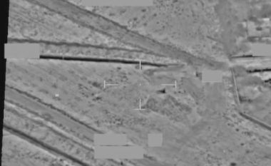 Aeroplanët luftarak britanikë hedhin në erë dhjetëra militantë të ISIS-it të fshehur në tunele, publikohen pamjet e bombardimit (Video)