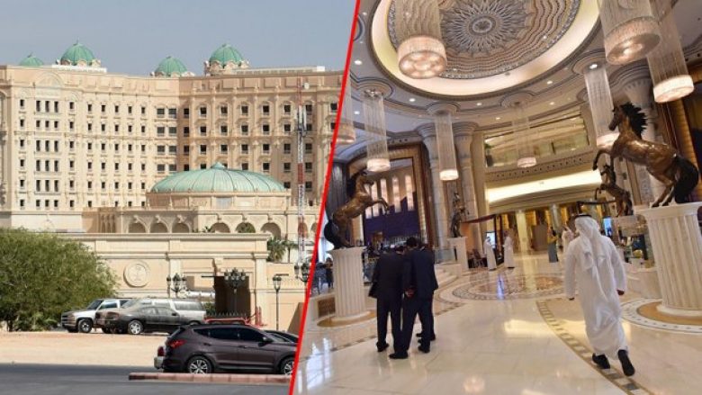 “Kafazi i artë”: Hoteli luksoz ku ka fjetur Obama dhe Trumpi, është burgu i të arrestuarve të kalibrit të lartë të Arabisë (Video)