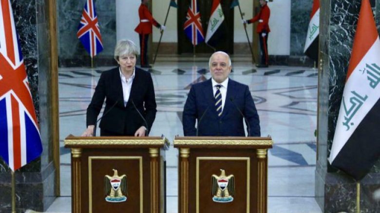 Theresa May viziton Irakun