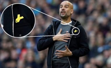 Guardiola tregon pse në xhaketën e tij ndaj Arsenalit kishte një fjongo të verdhë