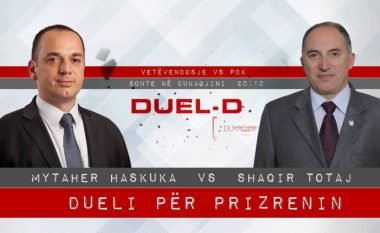 Sonte në “Duel D” debati për Prizrenin: Kush do ta fitoi debatin Haskuka apo Totaj? (Sondazhi)