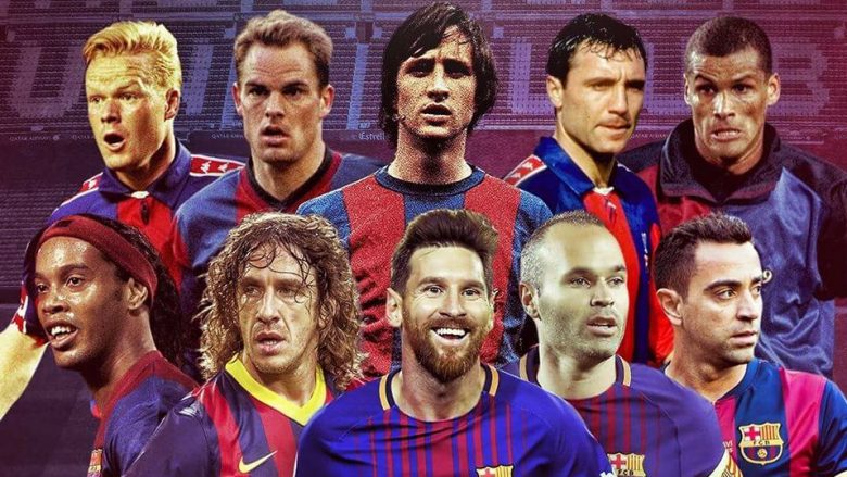 Barcelona 118 vite histori – Ky është formacioni me lojtarët më të mirë që kanë luajtur për katalunasit (Foto)