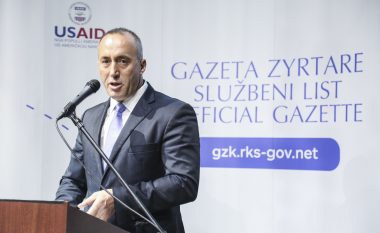 Haradinaj: Transparenca është kusht i rëndësishëm për luftimin e korrupsionit