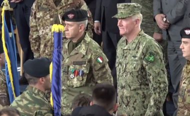 Gjenerali italian Cuoci pranon detyrën e komandantit të KFOR-it (Video)