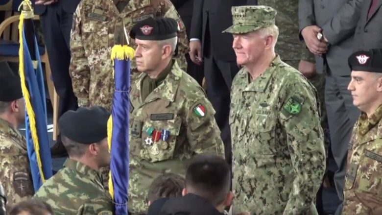 Gjenerali italian Cuoci pranon detyrën e komandantit të KFOR-it (Video)