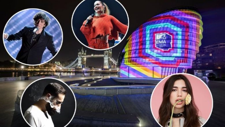 Katër shqiptarë pritet të shkëlqejnë në ‘MTV Europe Music Awards 2017’ (Foto/Video)