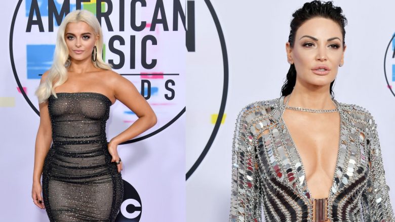 Bebe Rexha dhe Bleona shkëlqejnë me dukjen në American Music Awards (Foto)