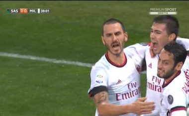 Romagnoli i shënon Sassuolos dhe i jep epërsinë Milanit (Video)