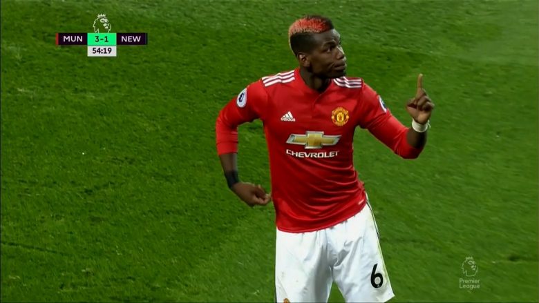 Vjen goli i qetësisë për Unitedin, Pogba i shënon Newcastles (Video)