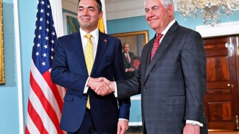 Tillerson: SHBA do të vazhdojë të mbështesë Maqedoninë dhe rajonin