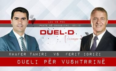 Sonte në “Duel D”, debati për Vushtrrinë: Kush do ta fitojë debatin, Tahiri apo Idrizi? (Sondazhi)