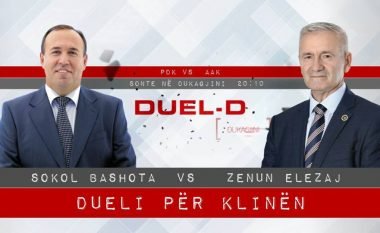 “Duel D” me debatin për Klinën: Kush do ta fitojë debatin, Bashota apo Elezaj? (Sondazhi)