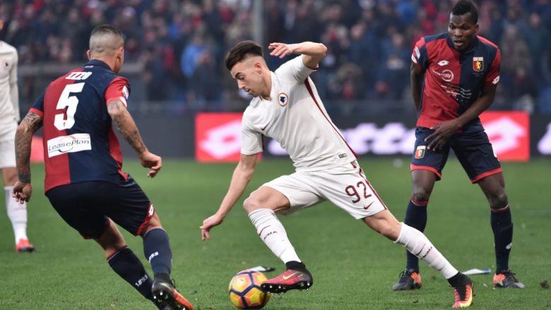 Genoa – Roma, formacionet zyrtare