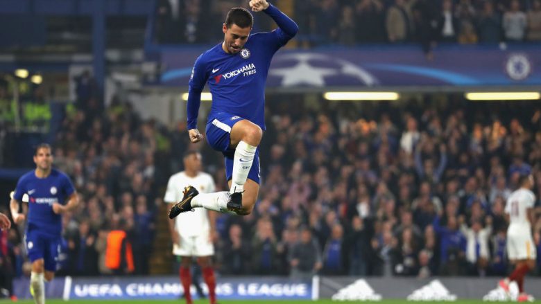 Hazard siguron tifozët e Chelseat: Jam i lumtur, dua të fitojë shumë tituj