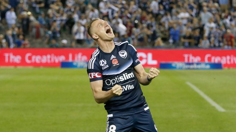 Berisha shënon gol të ‘çmendur’ me gërshërë, Melbourne siguron gjysmëfinalen