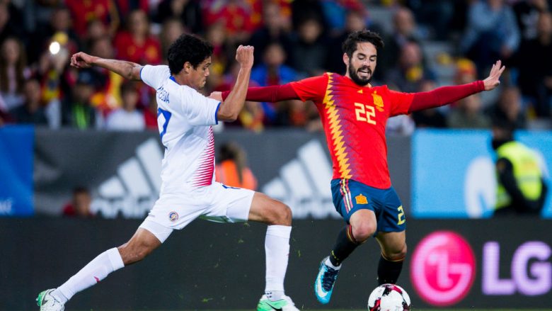 Isco lëndohet me Spanjën, në dyshim për derbin e madh ndaj Atleticos