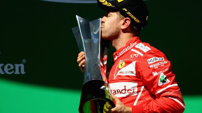 Vettel: Diçka shumë e bukur të shohësh dy Ferrari në podium